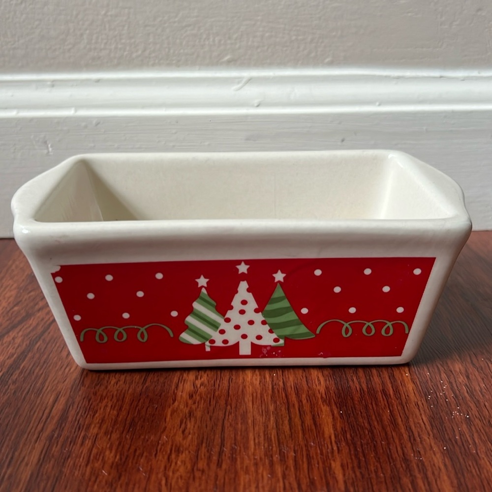 Century Ceramic Mini Loaf Holiday Baking Dish